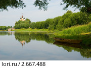Поселок Холуй. Ивановская область (2011 год). Стоковое фото, фотограф Румянцева Наталия / Фотобанк Лори