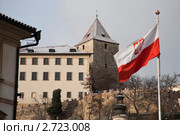 Прага. Пражский град. Черная башня (2010 год). Стоковое фото, фотограф Gagara / Фотобанк Лори