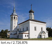 Воскресенская церковь в Суздале (2011 год). Стоковое фото, фотограф Бондаренко Олеся / Фотобанк Лори