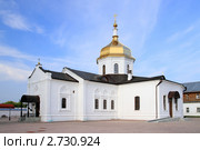 Церковь Святого Николая Чудотворца. Абалакский Свято-Знаменский мужской монастырь. Село Абалак Тобольского района Тюменской области. Стоковое фото, фотограф Григорий Писоцкий / Фотобанк Лори