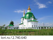 Памятник истории и культуры "Преображенская церковь" (1773-1813гг). Село Преображенка Тобольского района Тюменской области. Стоковое фото, фотограф Григорий Писоцкий / Фотобанк Лори