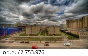 Низкая облачность, ненастная погода. Интервальная съемка (таймлапс), HDR. Астана, Казахстан. (2011 год). Стоковое видео, видеограф Игорь Жоров / Фотобанк Лори