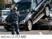 Дорожно-транспортное происшествие (2011 год). Редакционное фото, фотограф Александр Алексеев / Фотобанк Лори