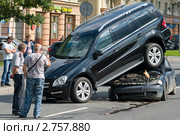 Дорожно-транспортное происшествие (2011 год). Редакционное фото, фотограф Александр Алексеев / Фотобанк Лори
