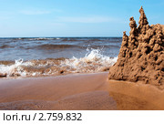Замок из песка. Стоковое фото, фотограф Охотникова Екатерина *Фототуристы* / Фотобанк Лори
