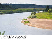Река Угра. Стоковое фото, фотограф Сергей Лаврентьев / Фотобанк Лори