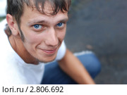 Портрет молодого парня. Стоковое фото, фотограф Столыпин Борис / Фотобанк Лори