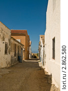 Улица на острове Табарка (Испания) (2010 год). Стоковое фото, фотограф Борис Иванов / Фотобанк Лори