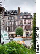 Город Руан. Нормандия. Франция (2011 год). Редакционное фото, фотограф E. O. / Фотобанк Лори