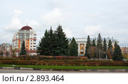 Площадь Мичурина. г.Рязань (2011 год). Стоковое фото, фотограф Владимир Макеев / Фотобанк Лори