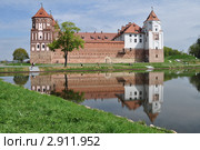 Мирский замок, Беларусь. Стоковое фото, фотограф Елена Романюк / Фотобанк Лори