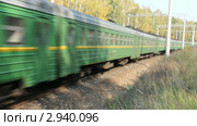 Проезд электропоездов (2011 год). Стоковое видео, видеограф Ярослав Каминский / Фотобанк Лори