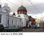 Церковь Покрова Пресвятой Богородицы Замоскворецкой старообрядческой общины. Москва (2011 год). Редакционное фото, фотограф lana1501 / Фотобанк Лори