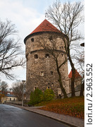 Башня Кик-ин-де-Кёк, Таллин (2011 год). Стоковое фото, фотограф Юлия Бабкина / Фотобанк Лори