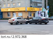 Авария на дороге (2011 год). Редакционное фото, фотограф Кекяляйнен Андрей / Фотобанк Лори
