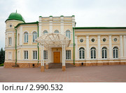 Дом купца Русинова, построен в первой половине XIX века, ныне Дворец бракосочетания. Липецк (2011 год). Стоковое фото, фотограф Володина Ольга / Фотобанк Лори