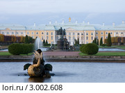 Петергоф. Верхний сад. Фонтан "Межеумный" (2011 год). Редакционное фото, фотограф Литвяк Игорь / Фотобанк Лори
