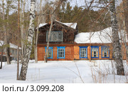Здание на территории Заводоуковского тубсанатория (2011 год). Стоковое фото, фотограф Анатолий Матвейчук / Фотобанк Лори