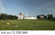 Суздальский кремль в летний день (2011 год). Стоковое видео, видеограф Кирилл Трифонов / Фотобанк Лори