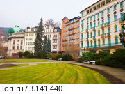 Вид на Карлсбад, Чехия (2011 год). Стоковое фото, фотограф Яков Филимонов / Фотобанк Лори