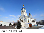 Церковь Иверской иконы Божией Матери на территории Свято-Иверского женского монастыря, основанного в 1903 году. Московский Патриархат Ростовская Епархия. Ростов-на-Дону (2012 год). Стоковое фото, фотограф Олег Пчелов / Фотобанк Лори