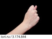 Кукиш. Стоковое фото, фотограф Алёшина Оксана / Фотобанк Лори