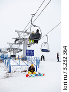 Подмосковный горнолыжный курорт Сорочаны, Дмитровский район (2012 год). Редакционное фото, фотограф Кекяляйнен Андрей / Фотобанк Лори