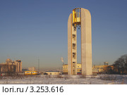 Арка-звонница с карильоном. Санкт-Петербург (2012 год). Редакционное фото, фотограф Галина Ермолаева / Фотобанк Лори