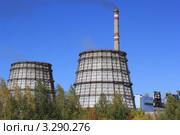 Барнаульская ТЭЦ 3 (2011 год). Стоковое фото, фотограф Александр Литовченко / Фотобанк Лори