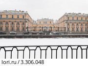 Особняк Г.Р.Державина на Фонтанке. Санкт-Петербург (2012 год). Стоковое фото, фотограф Александр Алексеев / Фотобанк Лори