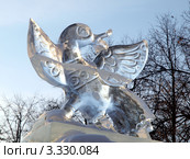 Ледяная скульптура птицы (2012 год). Редакционное фото, фотограф SevenOne / Фотобанк Лори