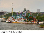 Стокгольмский парк развлечений «Грёна Лунд» (Gröna Lund) (2011 год). Редакционное фото, фотограф Юлия Бабкина / Фотобанк Лори