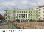 Дом Кукановой. Набережная Фонтанки 79 (1831-1832). Санкт-Петербург (2012 год). Редакционное фото, фотограф Александр Щепин / Фотобанк Лори
