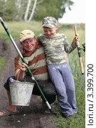 Рыбаки (2011 год). Редакционное фото, фотограф Дмитрий Неумоин / Фотобанк Лори
