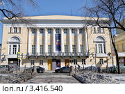 Государственный музей искусства народов Востока на Никитском бульваре. Москва (2012 год). Редакционное фото, фотограф Илюхина Наталья / Фотобанк Лори