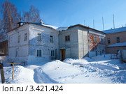 Старый каменный дом в городе Гороховец (2012 год). Стоковое фото, фотограф Яков Филимонов / Фотобанк Лори