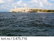 Гавана. Крепость Кастильо-де-лос-Трес-Рейес-дель-Морро, сокращенно Эль-Морро (Castillo de los Tres Reyes del Morro, El Morro) (2011 год). Стоковое фото, фотограф Сергей Дубров / Фотобанк Лори