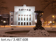 Рига. Театр Оперы и Балета. Стоковое фото, фотограф Литвяк Игорь / Фотобанк Лори