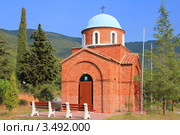 Греческая православная церковь. Полигирос. Халкидики (2011 год). Стоковое фото, фотограф Александра Меланич / Фотобанк Лори