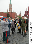 Владимир Чуров на параде Победы в Москве (2012 год). Редакционное фото, фотограф Игорь Долгов / Фотобанк Лори