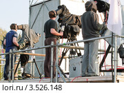 Телеоператоры за работой (2012 год). Редакционное фото, фотограф Алёшина Оксана / Фотобанк Лори