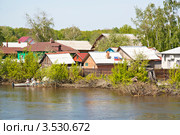 Разлив реки Хопёр, город Балашов, Саратовская область (2011 год). Стоковое фото, фотограф Истомина Елена / Фотобанк Лори