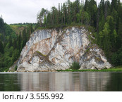 Камень Гусельный. Река Чусовая, Пермский край. Стоковое фото, фотограф Евгений Ткачёв / Фотобанк Лори