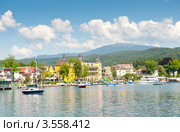 Отель Falkensteiner Schlosshotel Velden на озере Вёртер-Зе. Австрия (2012 год). Стоковое фото, фотограф E. O. / Фотобанк Лори