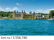 Отель Falkensteiner Schlosshotel Velden на озере Вёртер-Зе. Австрия (2012 год). Редакционное фото, фотограф E. O. / Фотобанк Лори