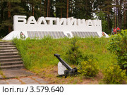 Памятник морякам-балтийцам, погибшим в период Великой Отечественной войны. Рядом с городом Сосновый Бор (2011 год). Редакционное фото, фотограф Алексей Ширманов / Фотобанк Лори