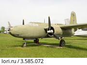 Средний бомбардировщик Б-25 фирмы "Норт Америкэн", 1939 (2012 год). Редакционное фото, фотограф Александр Демин / Фотобанк Лори
