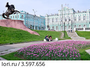 Рязань. Площадь на пересечении улиц Ленина и Почтовой (2012 год). Редакционное фото, фотограф Илюхина Наталья / Фотобанк Лори