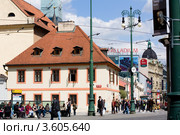 Улицы Праги. Площадь Республики (2012 год). Редакционное фото, фотограф Катерина Макарова / Фотобанк Лори