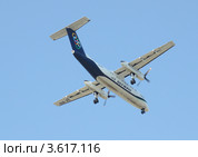 Бомбардье Даш 8-402Q греческой авиакомпании Олимпик. Bombardier DHC-8-402Q Dash (2012 год). Редакционное фото, фотограф Маргарита Герм / Фотобанк Лори
